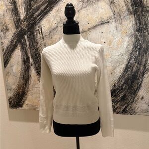 Club Monaco Textured Mock Turtleneck Sweater